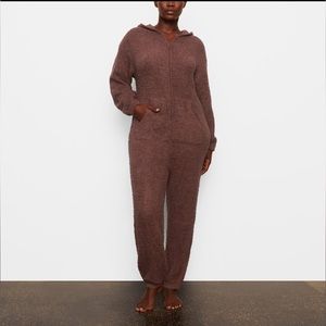 Skims cozy knit onesie NWT L/XL